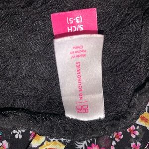 No Boundaries Strapless Floral Dress